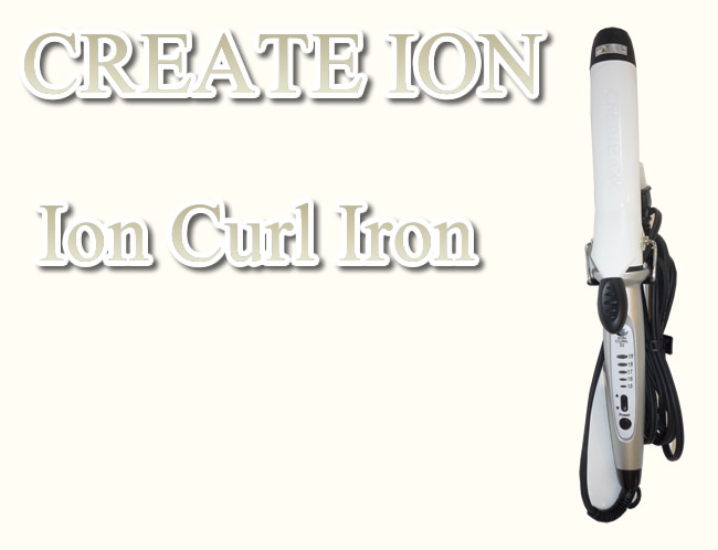 CREATE ION(クリエイト・イオン) Ion Curl Iron(イオン・カール・アイロン)の通販・販売